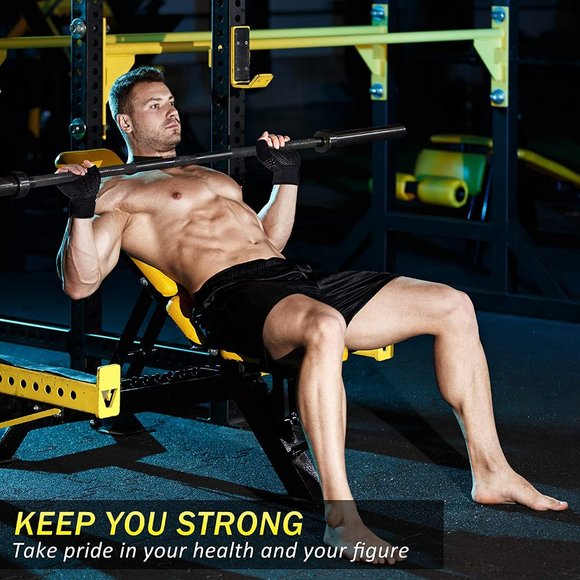 Breathable Weight Lifting Gloves: Fingerless Workout Gym Gloves - Picture 4 of 6